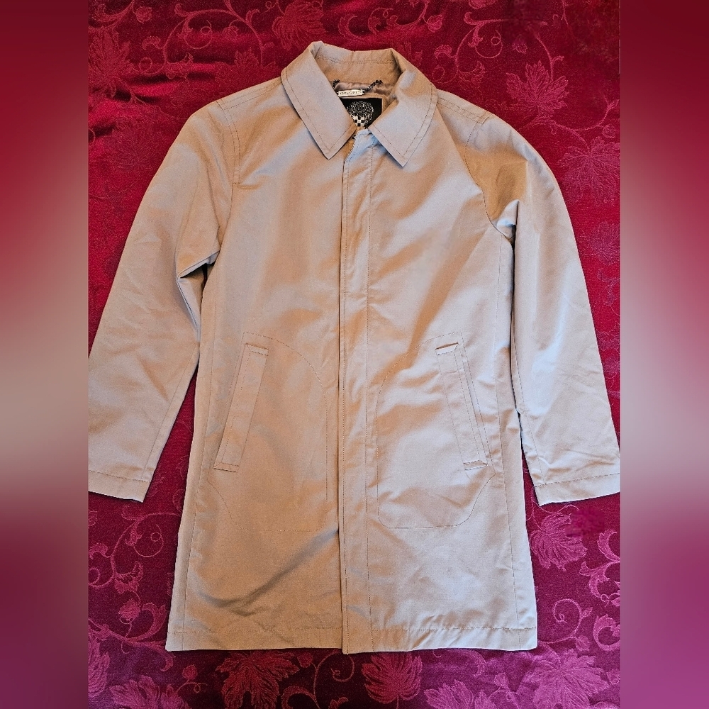 Vince Camuto Beige Men's Urban Trench Coat, Size Small, NWT